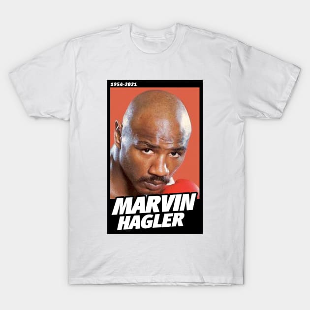 RIP marvin hagler 1954-2021 T-Shirt by Brown777